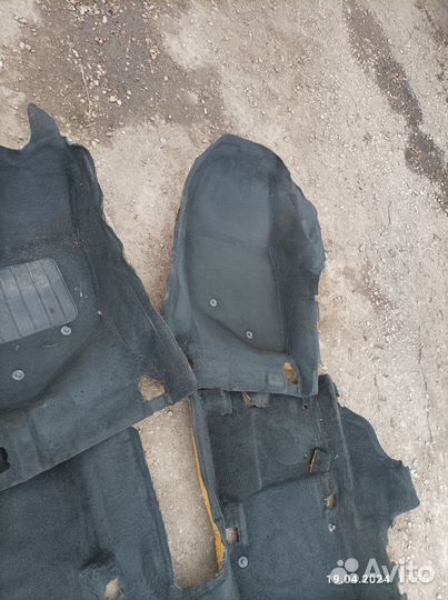 Ковровое покрытие пола вольво s80. 1 комплект