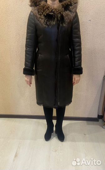 Дубленка женская зимняя