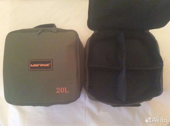 Сумка для катушек + держатель спиннинга