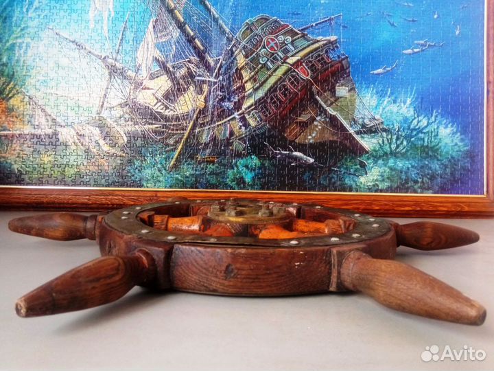 Штурвал судовой корабельный