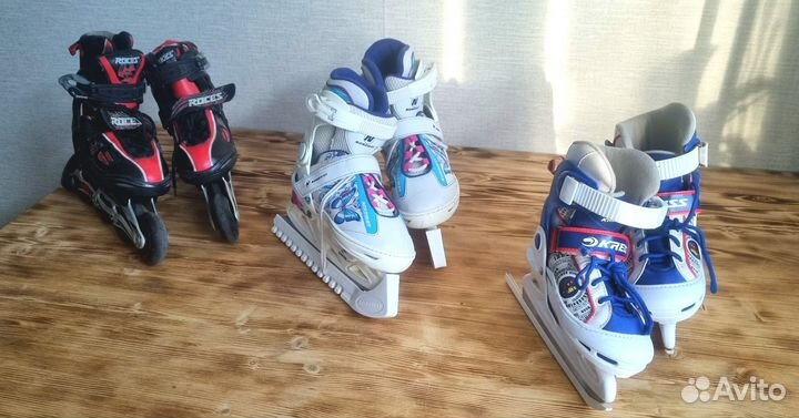 Коньки и ролики