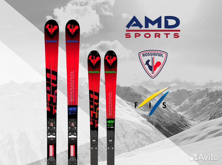 Горные лыжи Rossignol Hero Athlete SL, GS спортцех