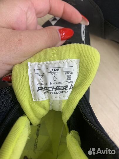 Лыжные ботинки детские фирмы Fischer