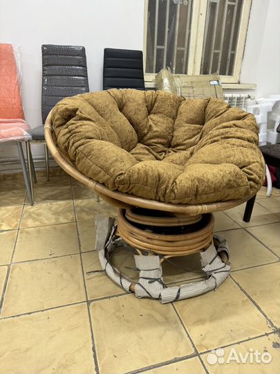 Кресло ротанг Papasan Swivel