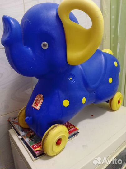 Слон каталка беговел