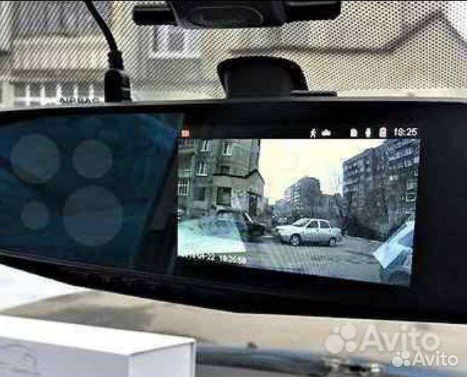 Видеорегистратор зеркало 2 камеры (не китай)