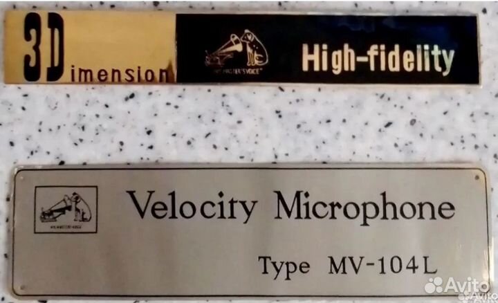 Denon,Teac/Tascam,Victor-HMV - шильды,наклейки