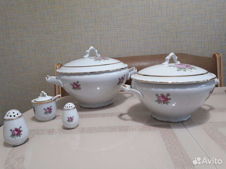 Сервиз столовый kahla, сделан в гдр