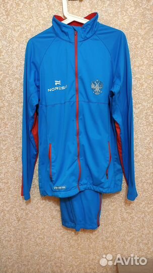 Лыжный разминочный костюм nordski elite Б/У