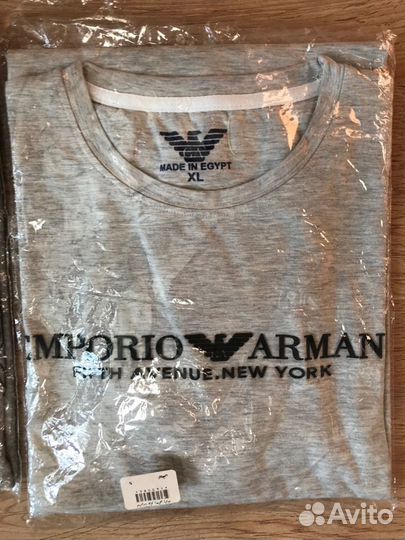 Футболка Emporio Armani и Tommy Hilfiger, XL