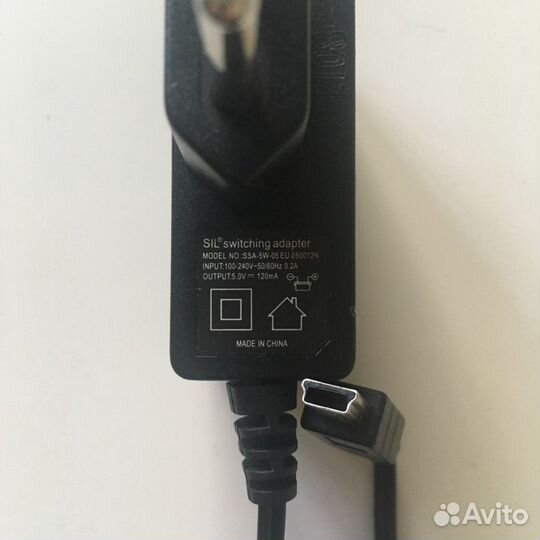 Зарядное устройство mini USB type-B (новое)