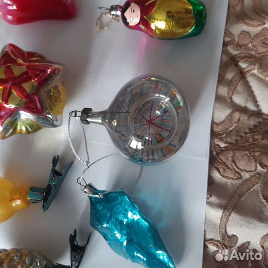 Елочные игрушки СССР