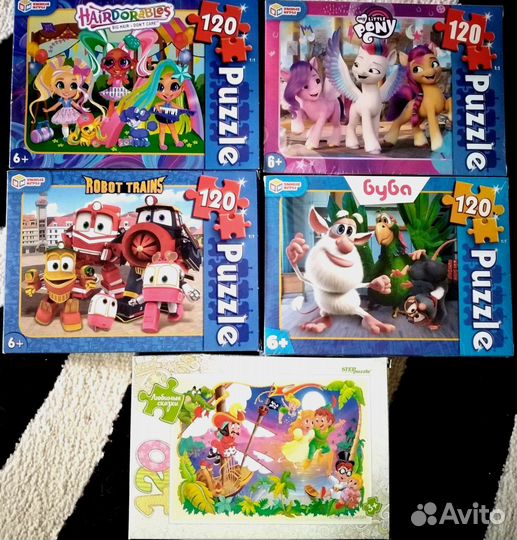 Пазлы и обучающие игры для детей