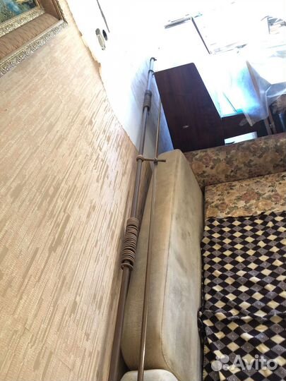 Карнизы для штор двухрядный металлический