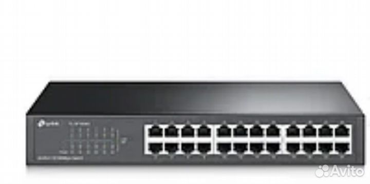 TP-Link комутатор 24 портовый 1000 мб. хаб