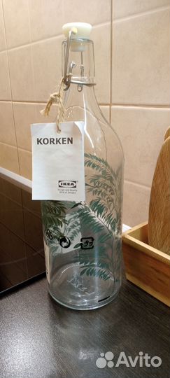 Бутыль Коркен икеа