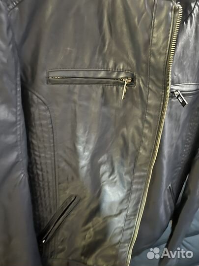 Куртка экокожа весна-осень 48 р-р