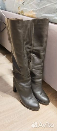 Сапоги женские натуральная кожа 38 размер
