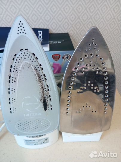 Утюг bosch и polaris на запчасти