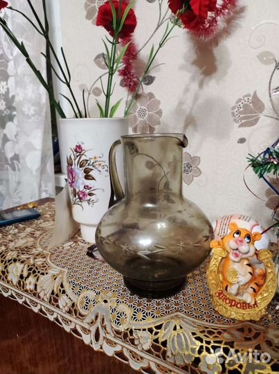 Кувшин стекло СССР