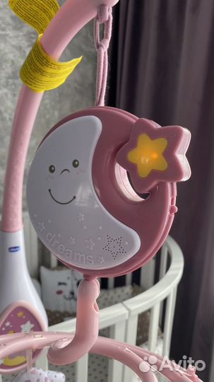 Игрушка Chicco Next2Dreams Мобиль розовый