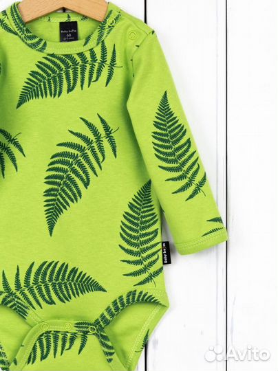 Боди детское Baby Boom Б86/21-И папоротник я (68)