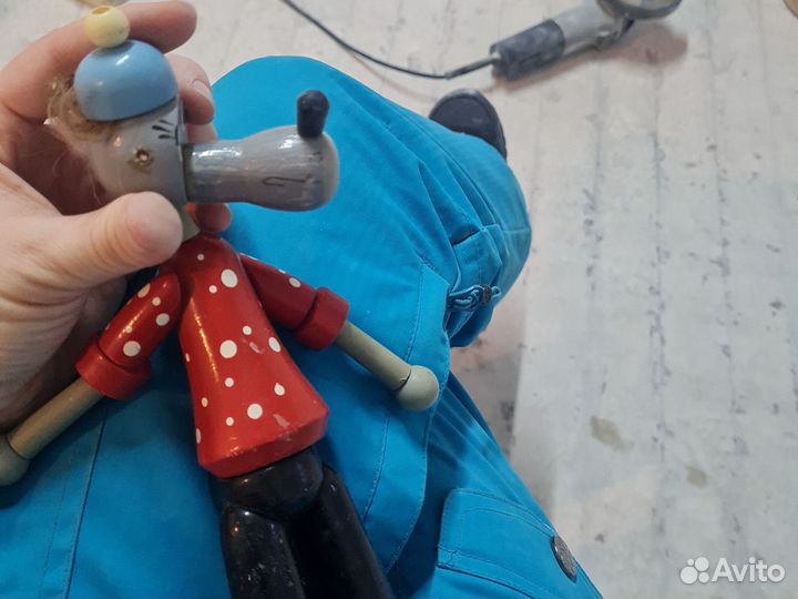 Игрушка СССР волк