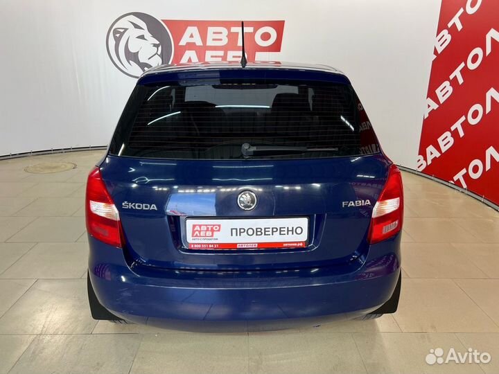 Skoda Fabia 1.2 МТ, 2013, 219 510 км