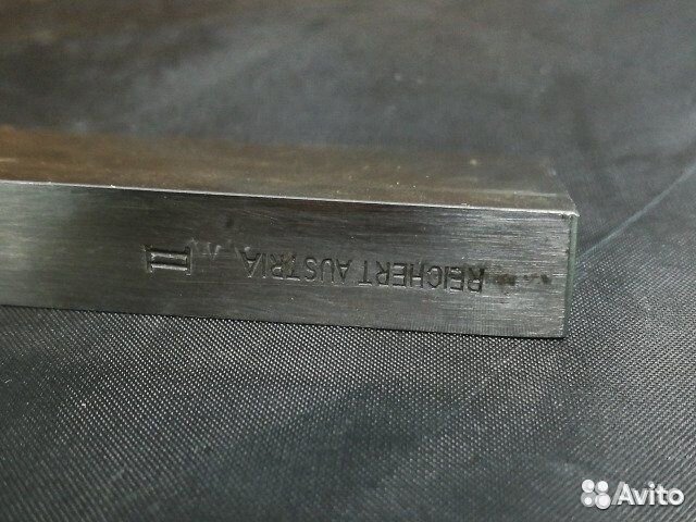 Нож для микротома C.reichert austria 2 24см футля