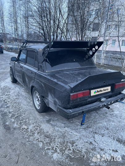 ВАЗ 2107 1.6 МТ, 2010, битый, 1 000 000 км