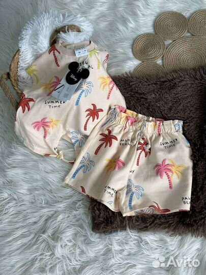 Костюм двойка Zara Tropical