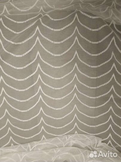 Тюль жакардавая