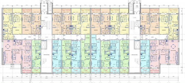 2-к. квартира, 49,2 м², 3/5 эт.