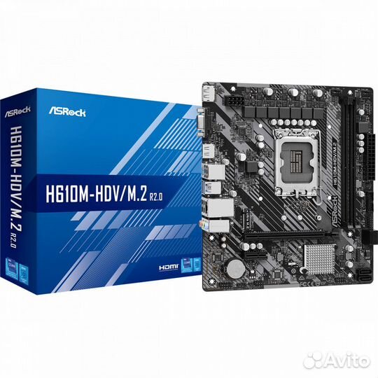 Материнская плата ASRock H610M-HDV/M.2 R2.0 581169