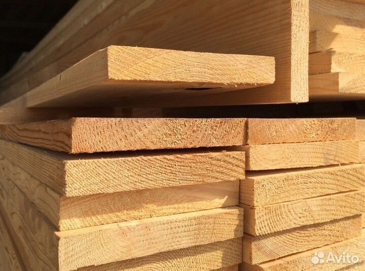 Доска сухая строганная 35х95х6000