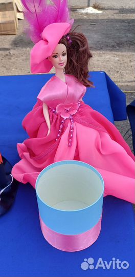 Кукла- шкатулка ручной работы