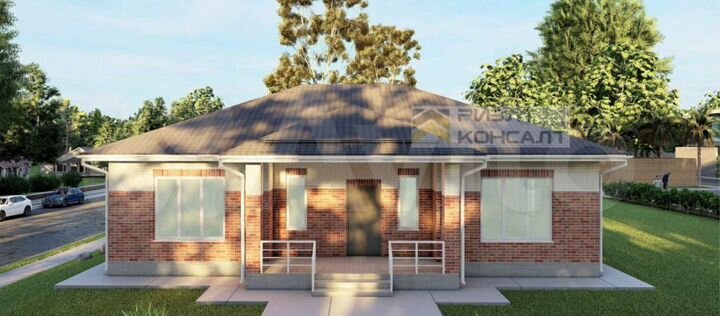 Дом 100 м² на участке 7,5 сот.