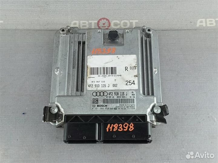 Блок управления двигателем Audi A6 (C6,4F) 2005