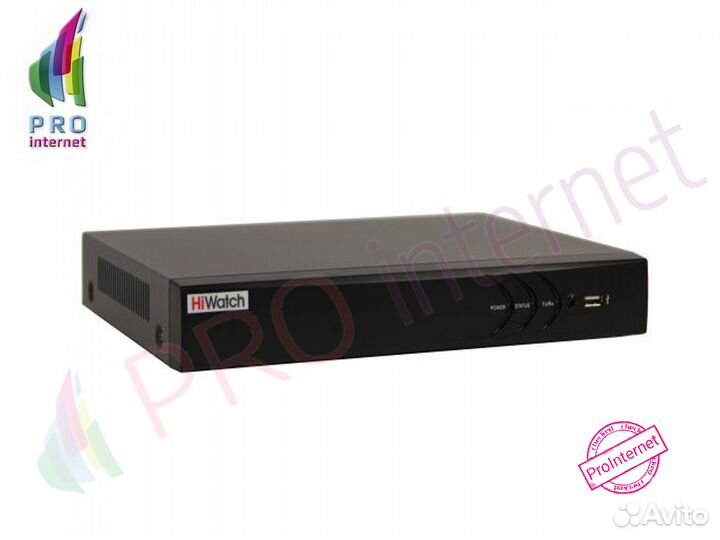 Видеорегистратор Ip HiWatch DS-N316/2P(С)