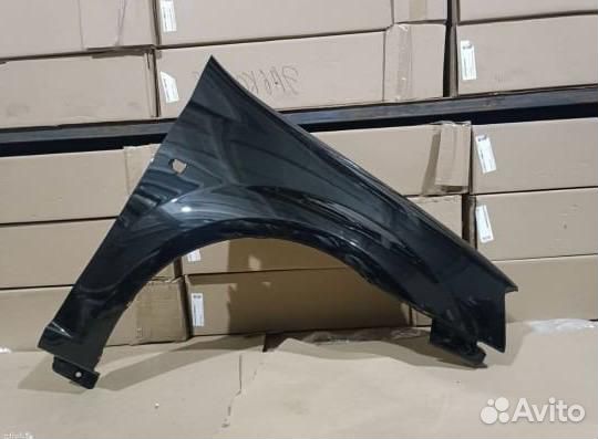 Крыло правое Лада Ларгус черный (черная жемчужина)