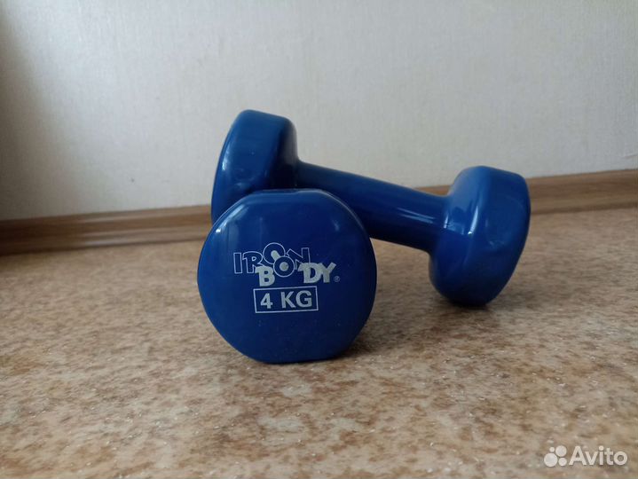 Гантели iron body 2 шт