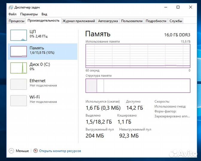 Быстрый помощник Ноут Core i5 / 16GB / SSD 250GB