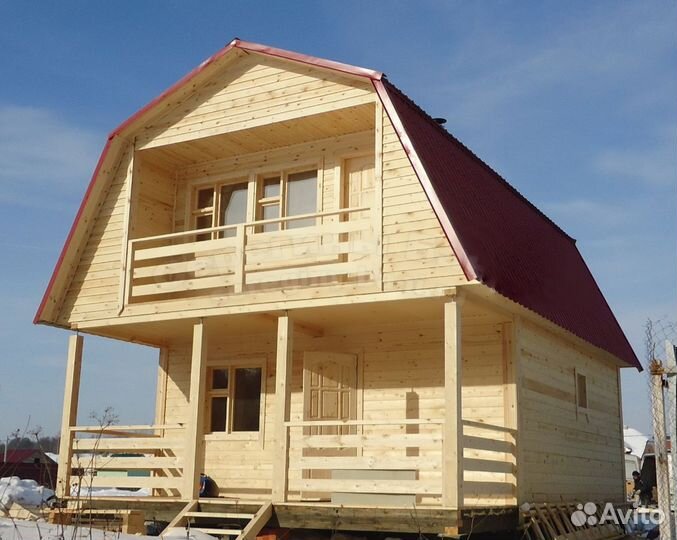 Дома из бруса