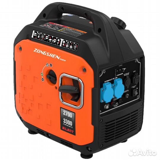 Генератор бензиновый с электростартером 2,8 кВт