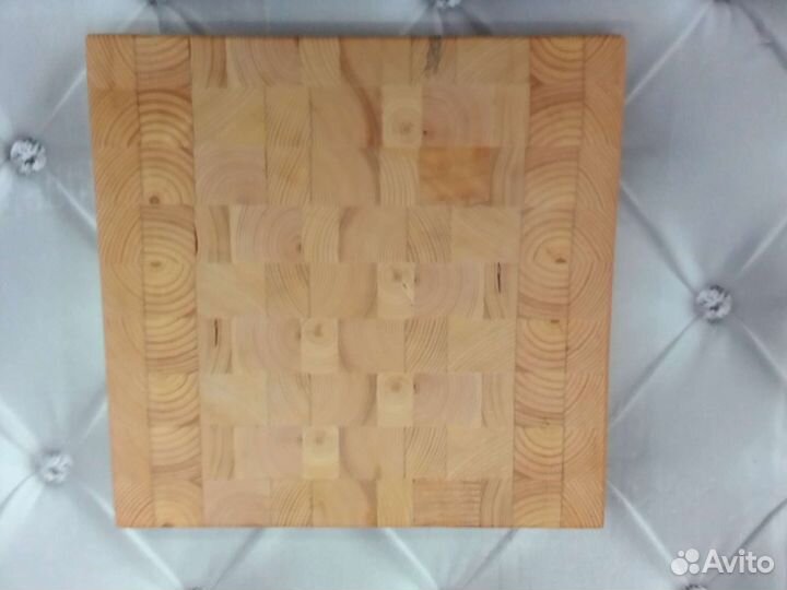 Доска разделочная торцевая