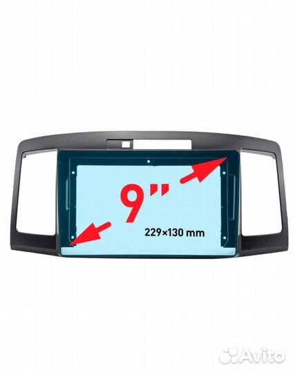 Рамка для андроид магнитолы Алион-Премио 240