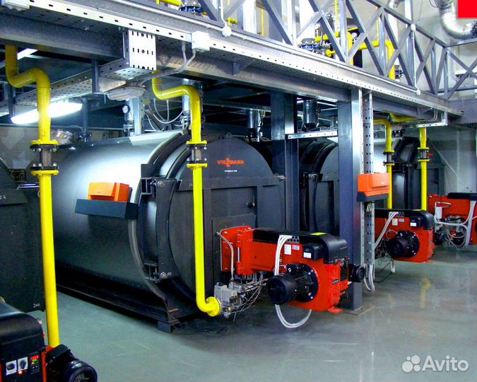 Котельные для отопления, гвс и технологии(пар)