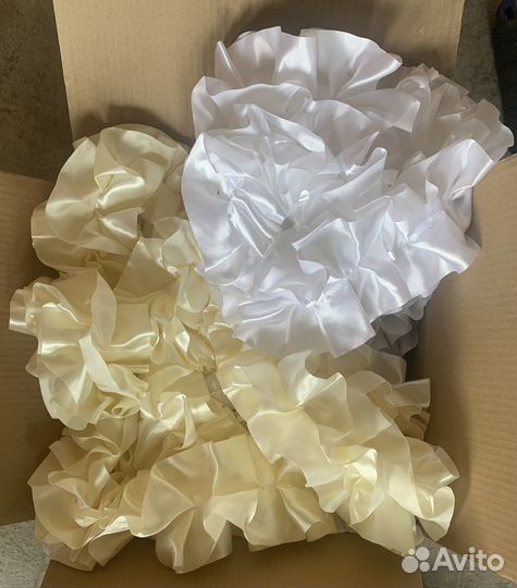 Украшения на свадьбу и автомобиль