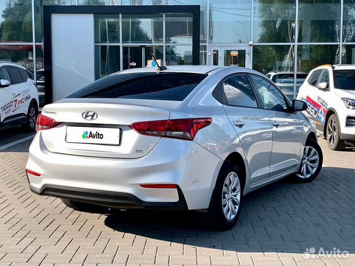 Hyundai Solaris 1.6 AT, 2018, 124 515 км