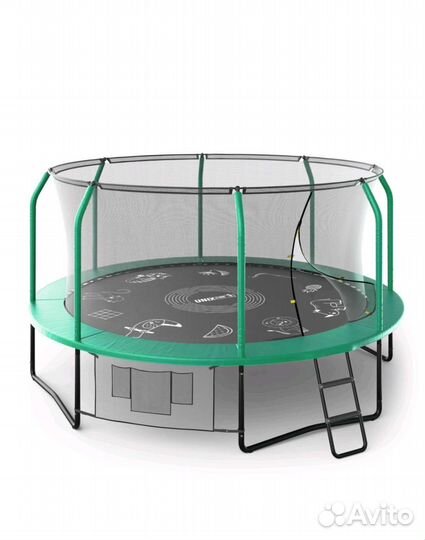 Батут с сеткой
